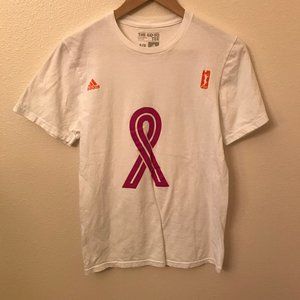 Adidas WNBA Pink Ribbon Shirt